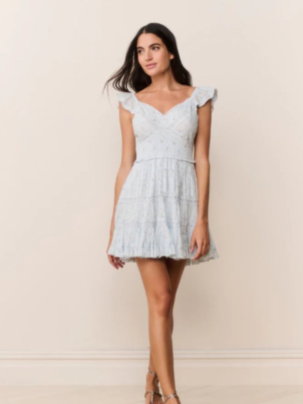 NWT LoveShackFancy Presline Mini Dress